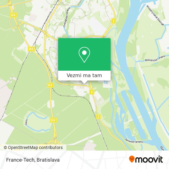 France-Tech mapa