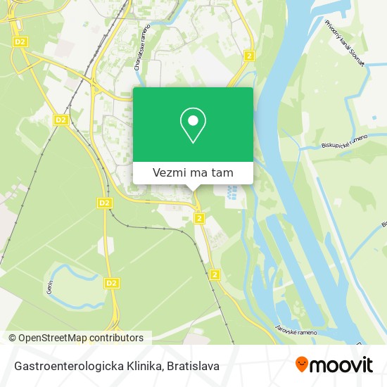 Gastroenterologicka Klinika mapa