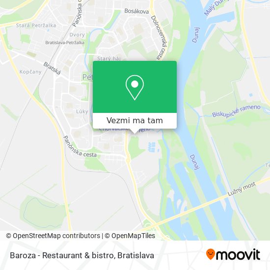 Baroza - Restaurant & bistro mapa