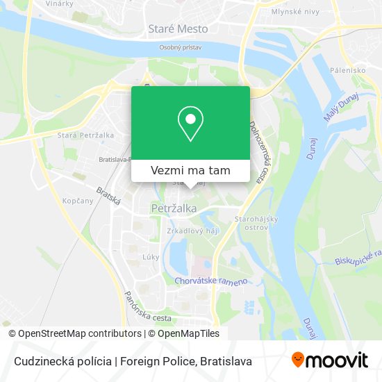 Cudzinecká polícia | Foreign Police mapa