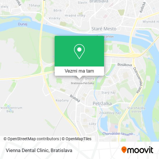 Vienna Dental Clinic mapa