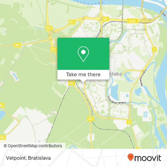 Vetpoint mapa