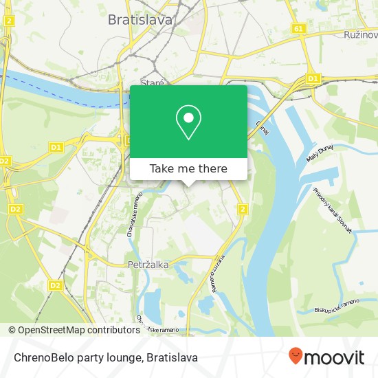 ChrenoBelo party lounge mapa