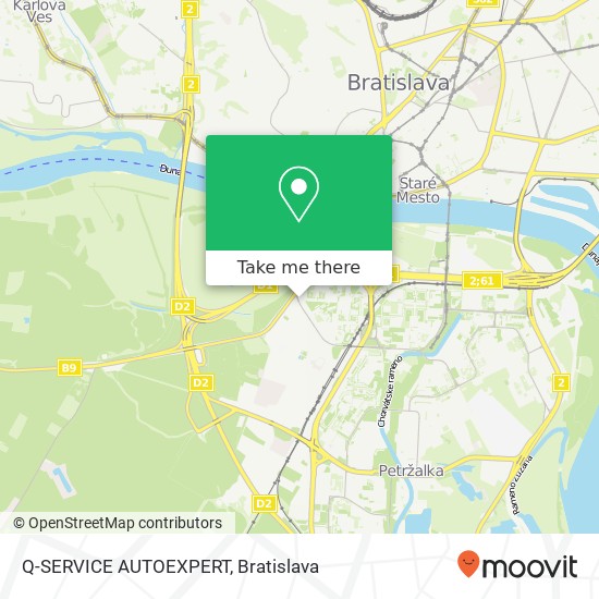 Q-SERVICE AUTOEXPERT mapa