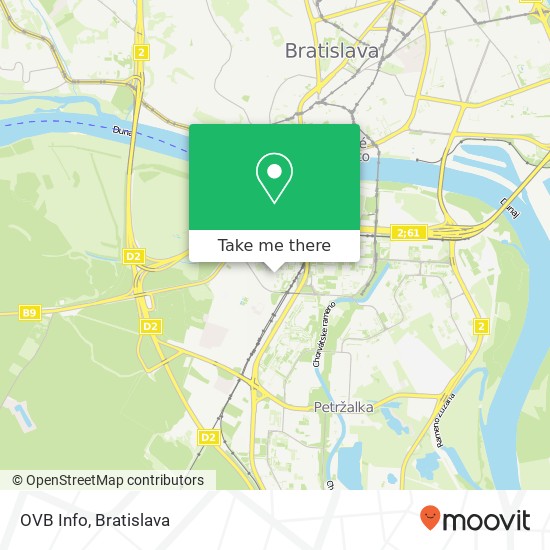 OVB Info mapa