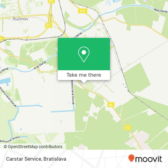 Carstar Service mapa