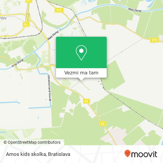 Amos kids skolka mapa