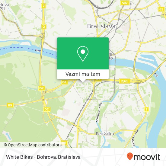 White Bikes - Bohrova mapa