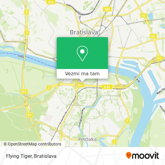 Flying Tiger mapa