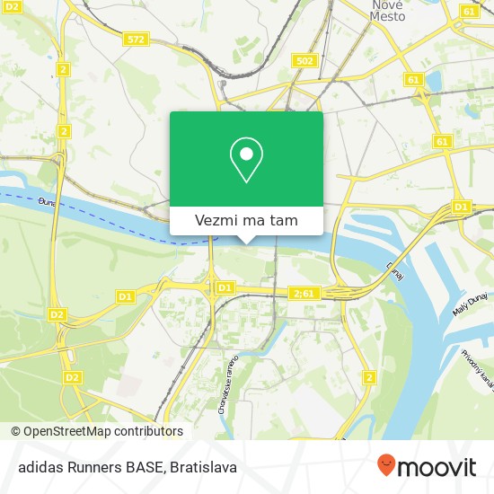 adidas Runners BASE mapa