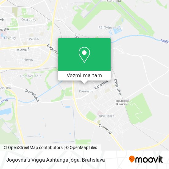 Jogovňa u Vigga Ashtanga jóga mapa