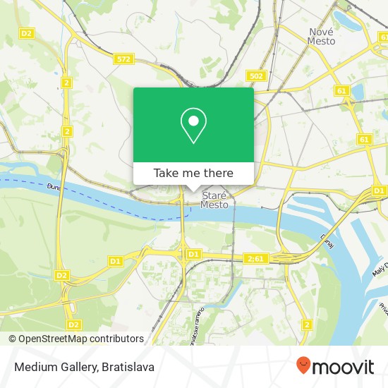 Medium Gallery mapa