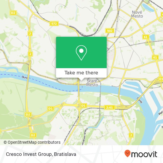 Cresco Invest Group mapa