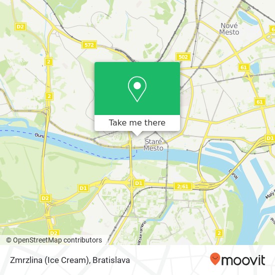 Zmrzlina (Ice Cream) mapa