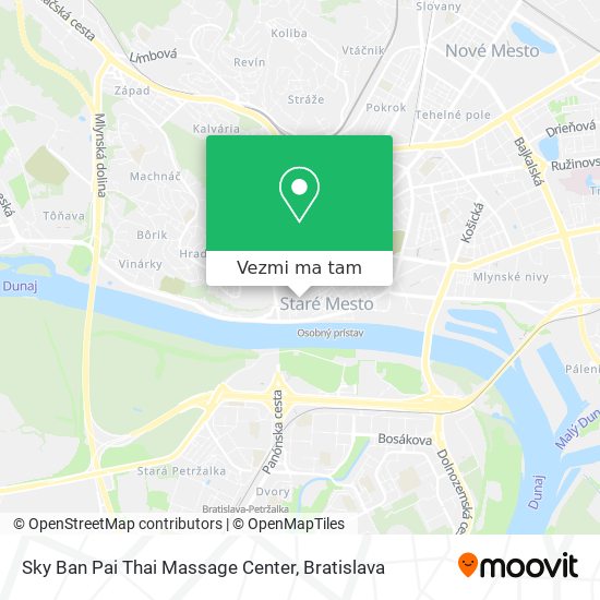 Sky Ban Pai Thai Massage Center mapa