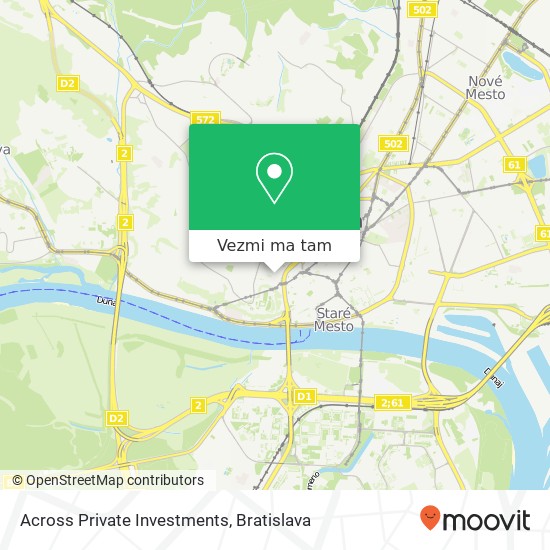 Across Private Investments mapa