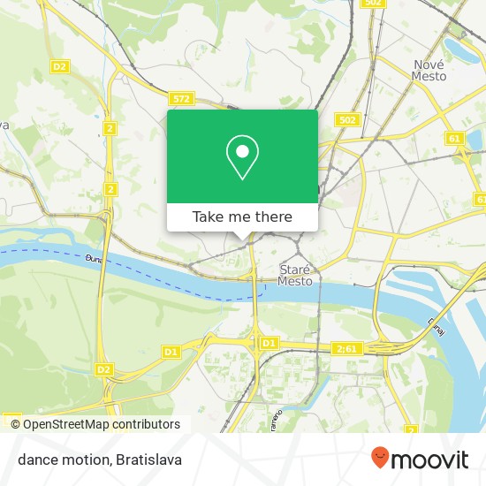 dance motion mapa