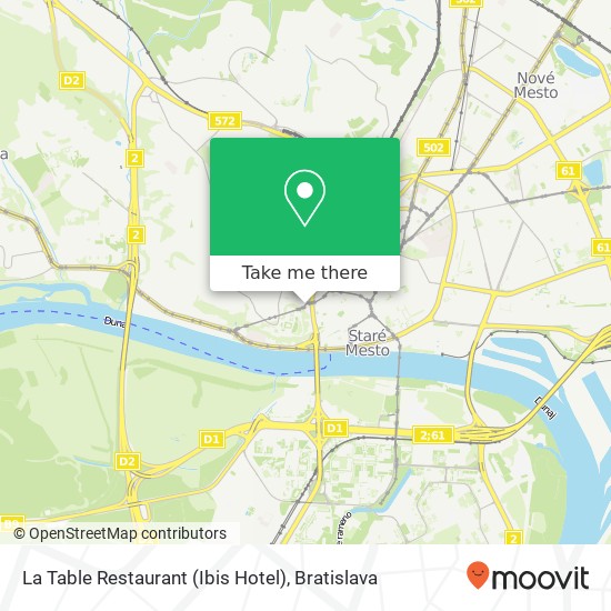 La Table Restaurant (Ibis Hotel) mapa