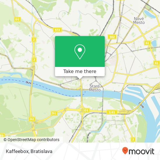 Kaffeebox mapa