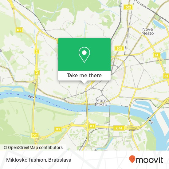 Miklosko fashion mapa