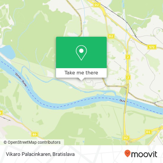 Vikaro Palacinkaren mapa