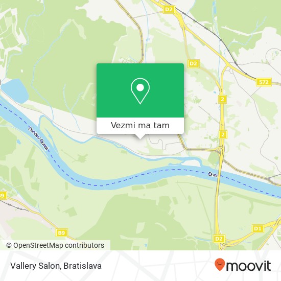 Vallery Salon mapa