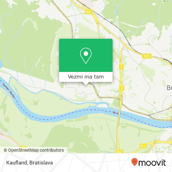 Kaufland mapa