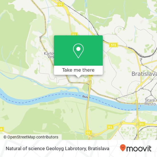 Natural of science Geoloyg Labrotory mapa