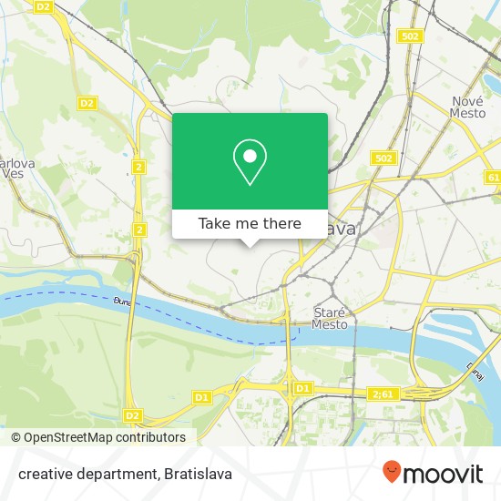 creative department mapa