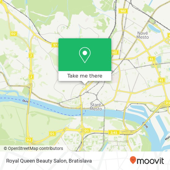 Royal Queen Beauty Salon mapa