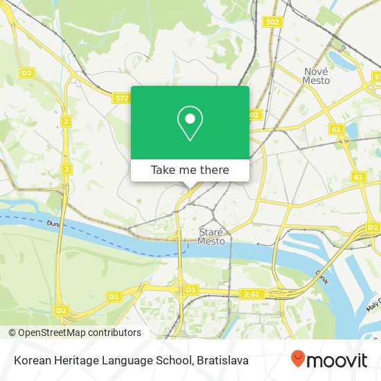 Korean Heritage Language School mapa