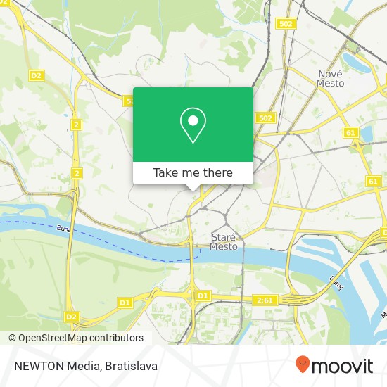 NEWTON Media mapa