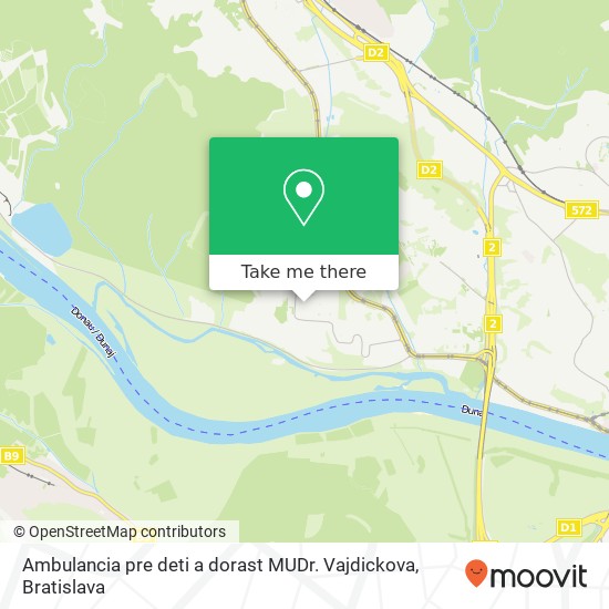 Ambulancia pre deti a dorast MUDr. Vajdickova mapa