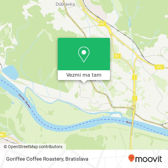 Goriffee Coffee Roastery mapa