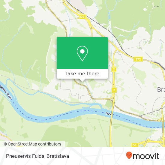 Pneuservis Fulda mapa