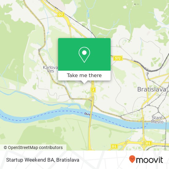 Startup Weekend BA mapa