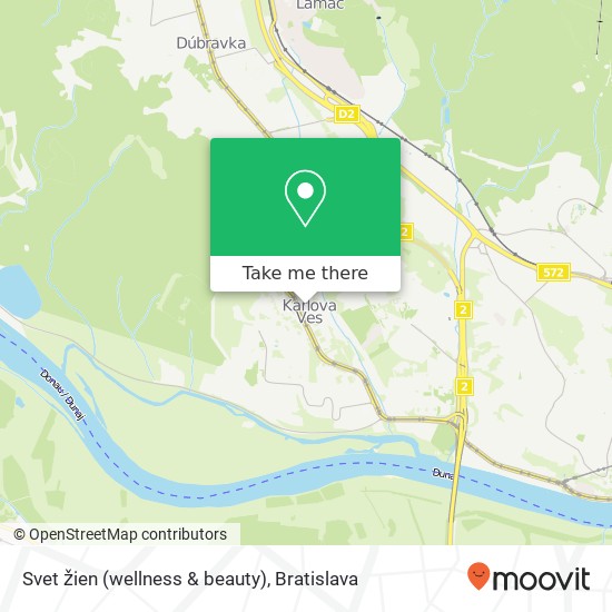 Svet žien (wellness & beauty) mapa