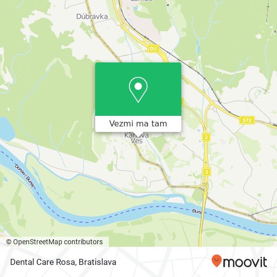 Dental Care Rosa mapa