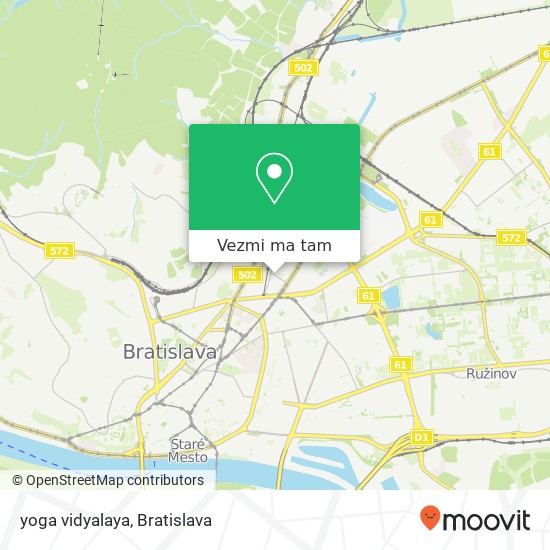 yoga vidyalaya mapa