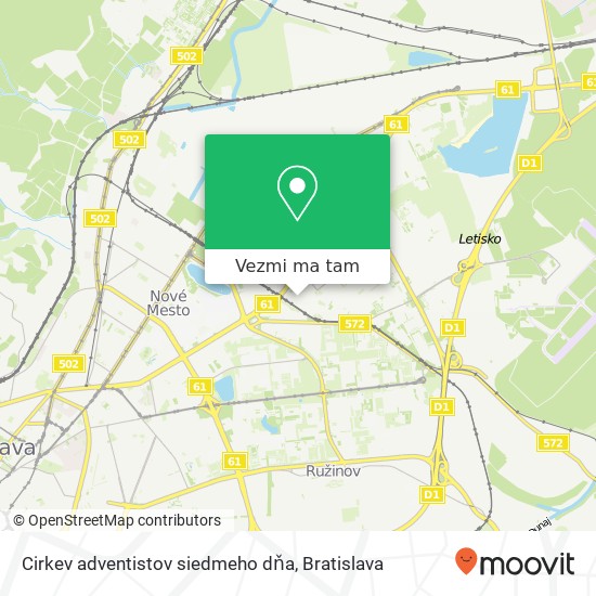 Cirkev adventistov siedmeho dňa mapa