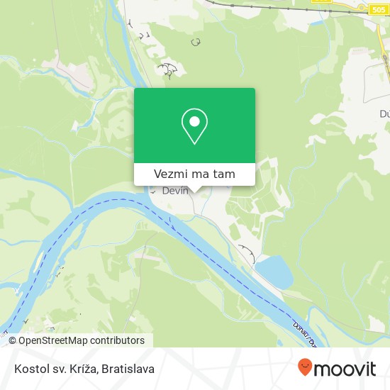 Kostol sv. Kríža mapa