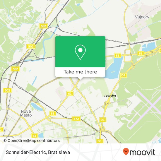 Schneider-Electric mapa