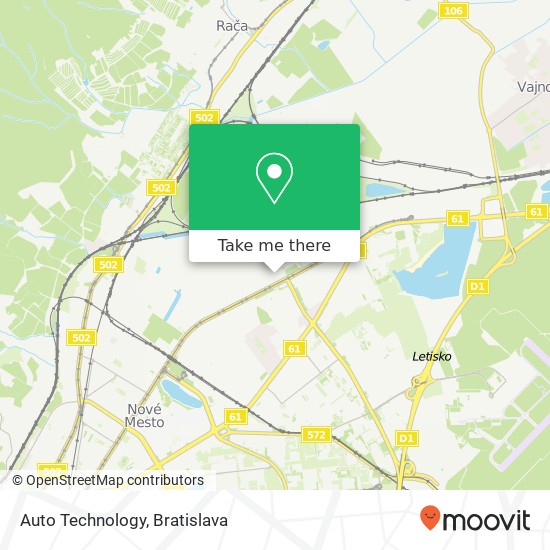 Auto Technology mapa