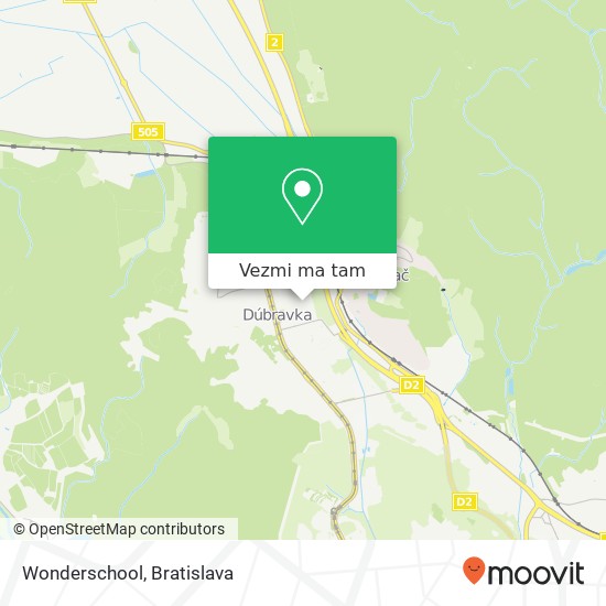 Wonderschool mapa