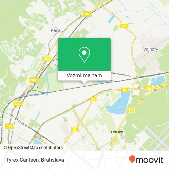 Tyrex Canteen mapa
