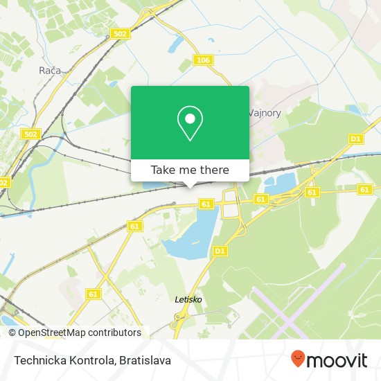 Technicka Kontrola mapa