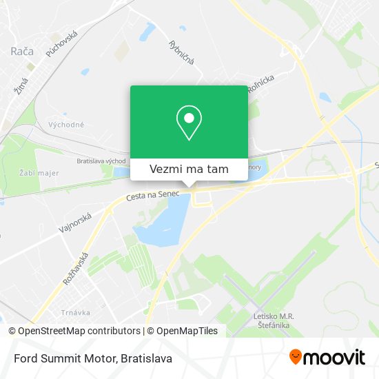 Ford Summit Motor mapa