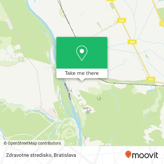 Zdravotne stredisko mapa