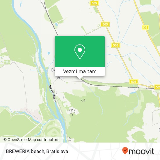 BREWERIA beach mapa