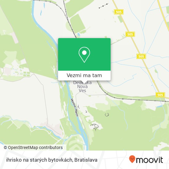 ihrisko na starých bytovkách mapa